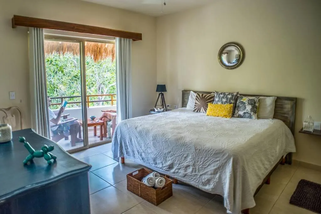 Penthouse With Private Rooftop Terrace, Hot Tub, And Community Pool Tulum Apartment